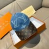 Louis Vuitton 1:1 new single baseball cap big logo jacquard