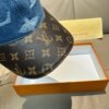 Louis Vuitton 1:1 new single baseball cap big logo jacquard
