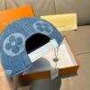 Louis Vuitton 1:1 new single baseball cap big logo jacquard