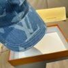 Louis Vuitton 1:1 new single baseball cap big logo jacquard