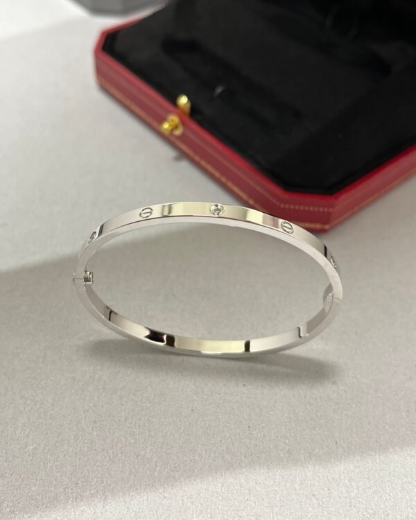 Cartier bracelet narrow version six diamond bracelet top quality 16-19 size