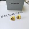 Balenciaga earrings simple classic series
