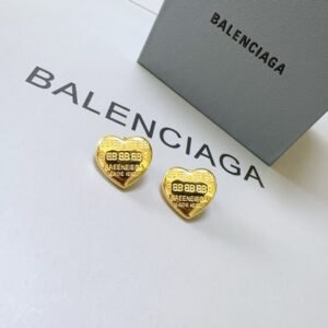 Balenciaga earrings simple classic series