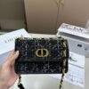Dior Miss Caro Tweed Chain Bag