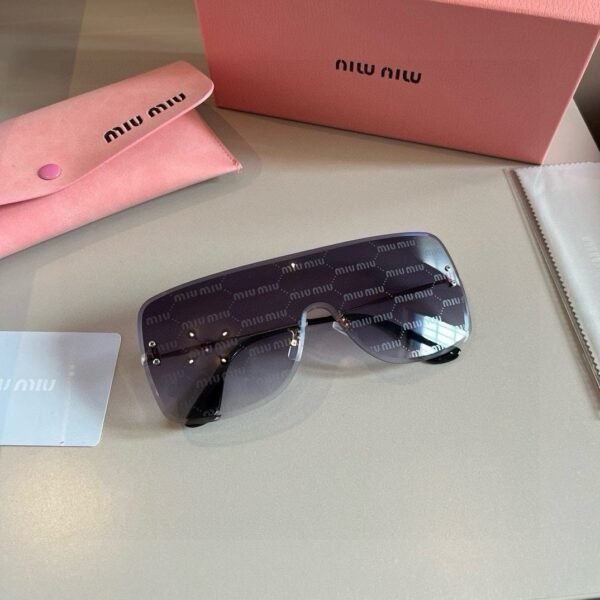miumiu new sunglasses high-end women’s frameless sunglasses