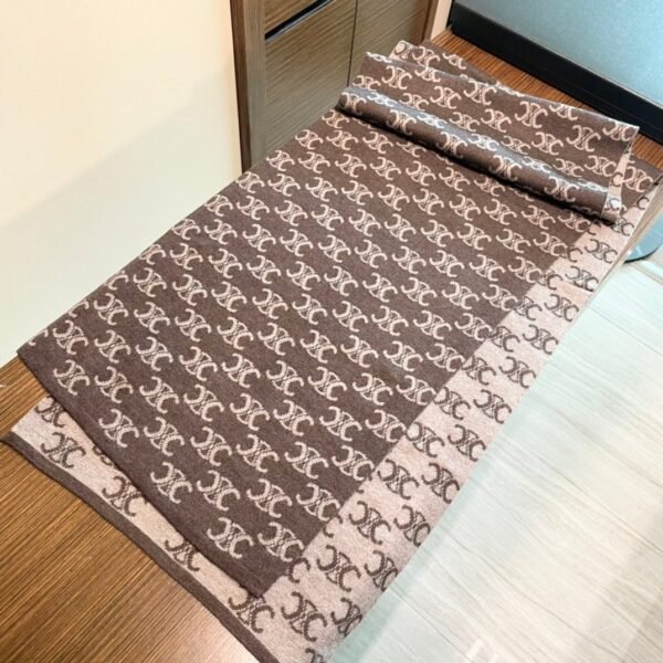 CELINE Knitted original scarf  Premium 30x180cm