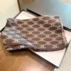 CELINE Knitted original scarf  Premium 30x180cm