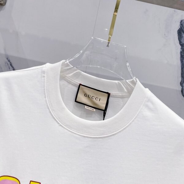 GUCCI official website 1:1 version 320g round neck short-sleeved T-shirt