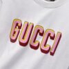 GUCCI official website 1:1 version 320g round neck short-sleeved T-shirt