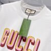 GUCCI official website 1:1 version 320g round neck short-sleeved T-shirt