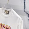 GUCCI official website 1:1 version 320g round neck short-sleeved T-shirt