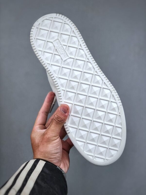 Valentino Rockstud untitled small white shoes