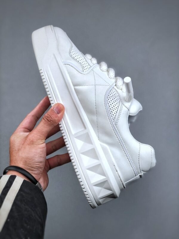 Valentino Rockstud untitled small white shoes