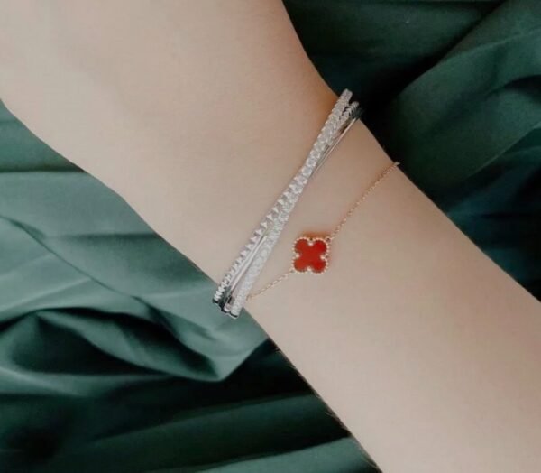 Cartier three-ring rivet bracelet advanced version 1:1