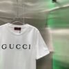 GUCCI 2025 Early Spring New Product Round Neck Printed Short Sleeve t-shirt