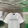 GUCCI 2025 Early Spring New Product Round Neck Printed Short Sleeve t-shirt