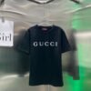 GUCCI 2025 Early Spring New Product Round Neck Printed Short Sleeve t-shirt
