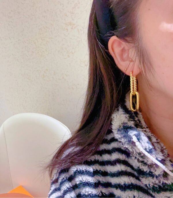 Balenciaga high-end earrings