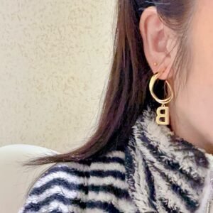 Balenciaga high-end earrings