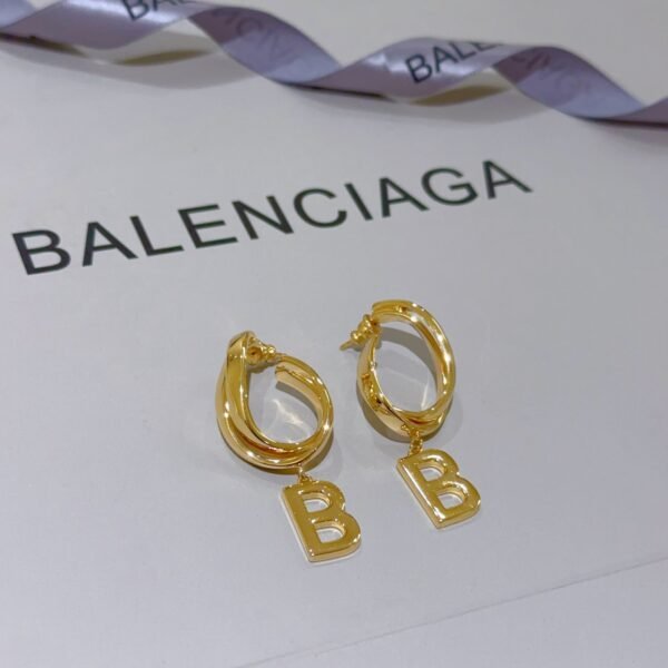 Balenciaga high-end earrings