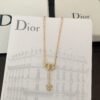 Louis Vuitton Four Leaf Clover Pointed Double Flower Tassel Flower Necklace