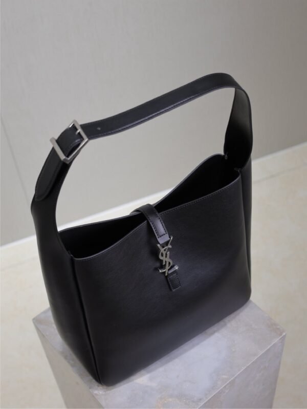 YSL original smooth leather soft handbag