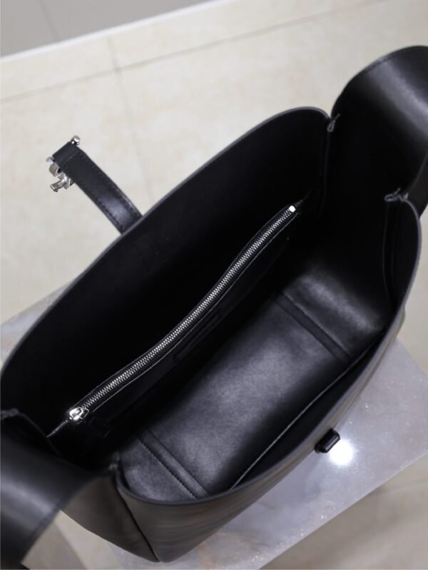 YSL original smooth leather soft handbag