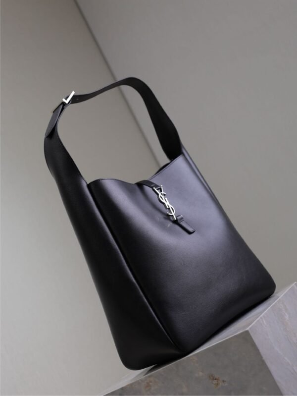 YSL original smooth leather soft handbag