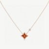Louis Vuitton Red Shell Necklace