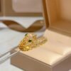 Bulgari ring V gold material advanced version 1:1