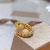 Bulgari ring V gold material advanced version 1:1