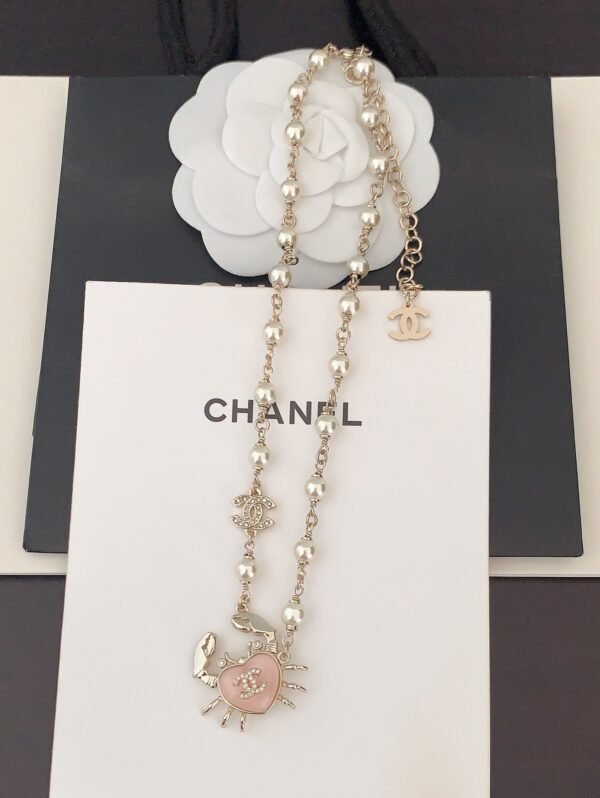 Louis Vuitton Four Leaf Clover Pointed Double Flower Tassel Flower Necklace
