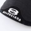 Balenciaga Original double-ring spliced aged baseball cap