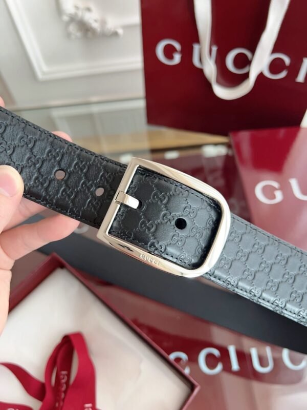 GUCCI Men’s Belt Genuine Leather Material Premium Edition Width 4cm