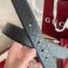GUCCI Men’s Belt Genuine Leather Material Premium Edition Width 4cm