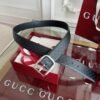GUCCI Men’s Belt Genuine Leather Material Premium Edition Width 4cm