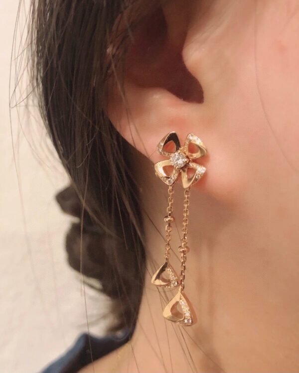 Bulgari FIOREVER series high-end earrings