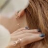 Bulgari FIOREVER series high-end earrings