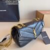 YSL sheepskin chain bag 29x8x17cm