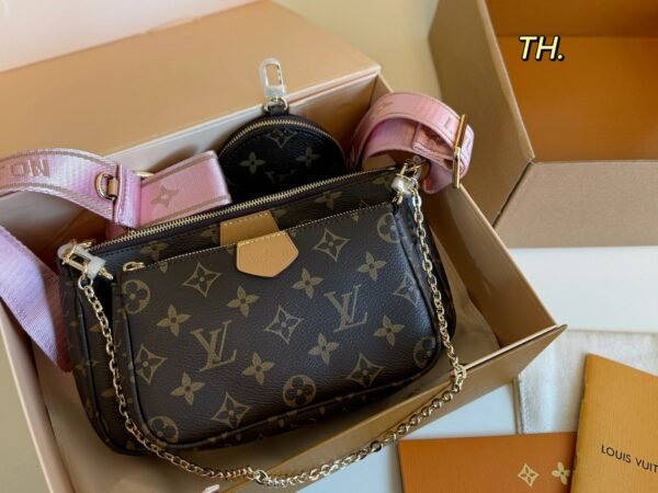 Louis Vuitton Classic 3-in-1 Mahjong Bag 24×13CM