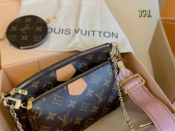 Louis Vuitton Classic 3-in-1 Mahjong Bag 24×13CM