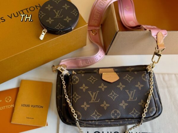 Louis Vuitton Classic 3-in-1 Mahjong Bag 24×13CM