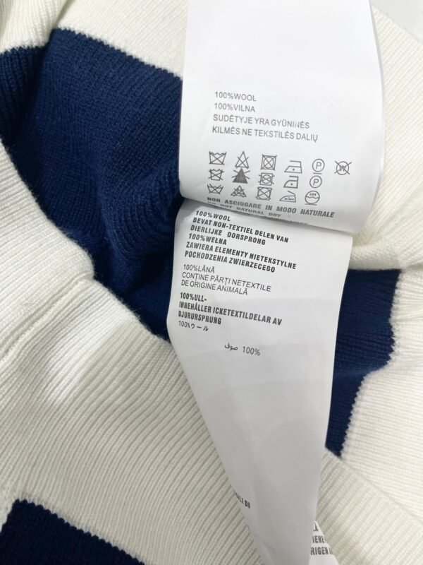 miumiu Early Spring Series Two-piece Contrast Color Knitted Short Sleeve