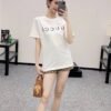 GUCCI 2025 Early Spring New Product Round Neck Printed Short Sleeve t-shirt