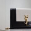 YSL original 1:1 small square package black and white 20cm