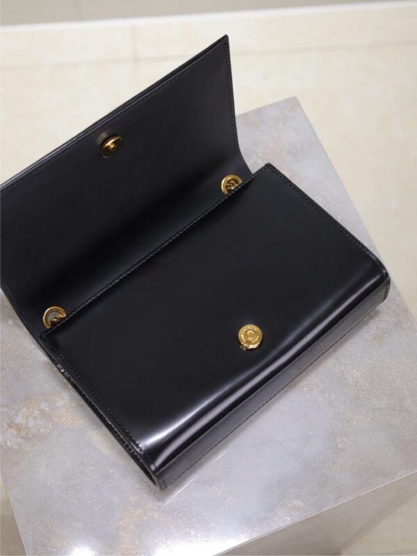 YSL original 1:1 small square package black and white 20cm