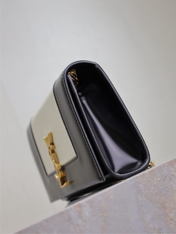 YSL original 1:1 small square package black and white 20cm