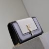 YSL original 1:1 small square package black and white 20cm