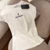 YSL 2025 New style short-sleeved T-shirt with lettering logo
