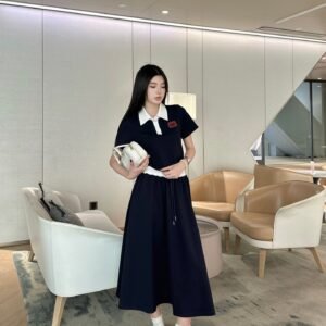 miumiu T-shirt long skirt suit